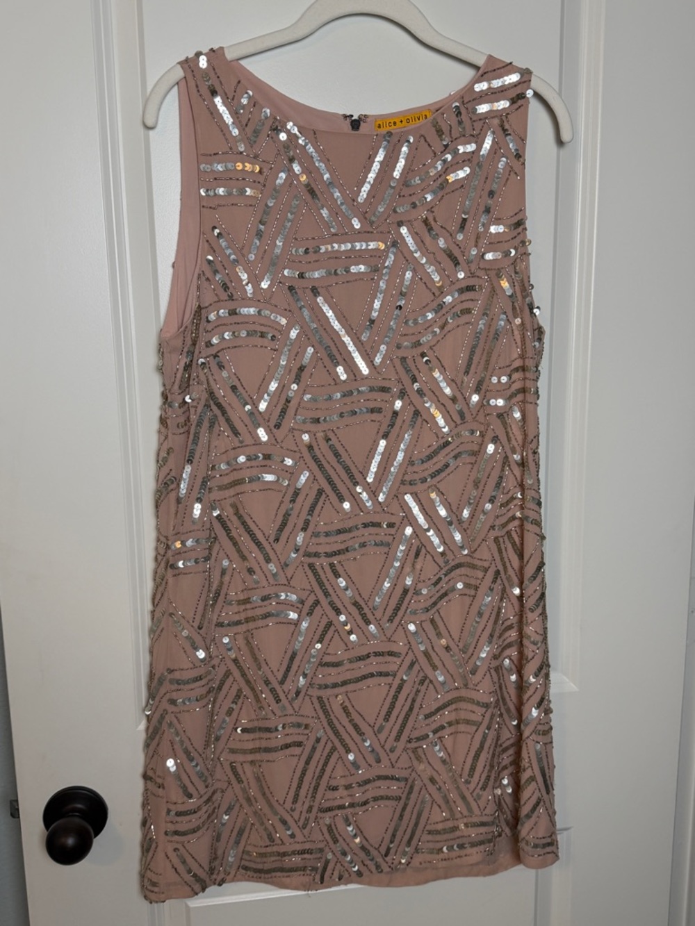 Alice + Olivia Elliotte Beaded Dress